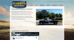 Desktop Screenshot of harborautobody.com